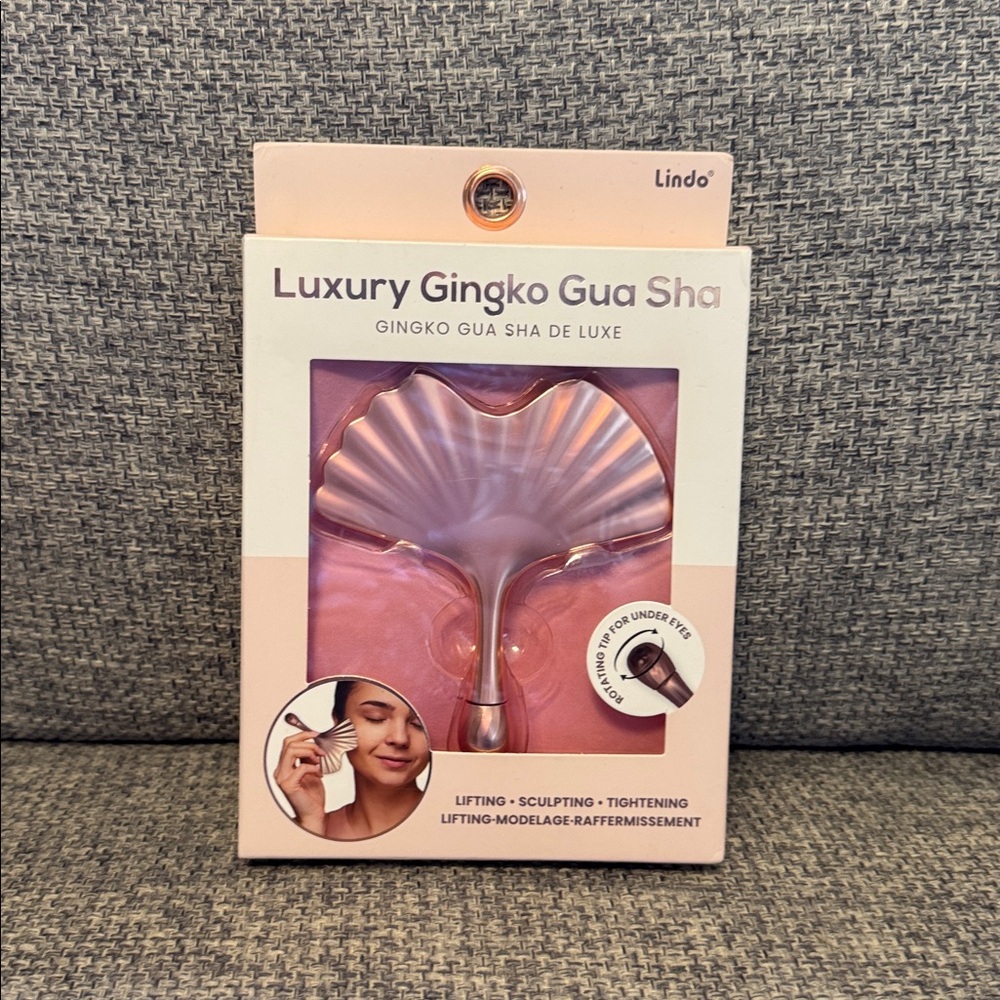 ⭐️Lindo Luxury Gingko Gua Sha in Rose Gold